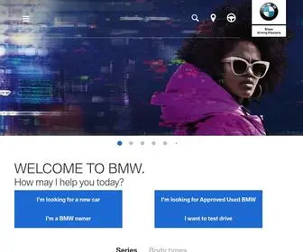 BMW.co.id(The official BMW Indonesia website) Screenshot