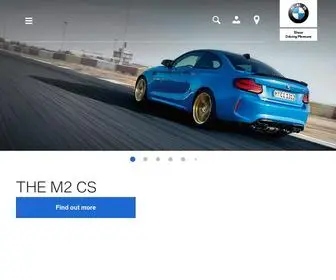 BMW.co.za Screenshot