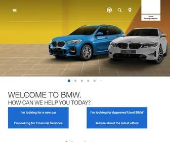 BMW.com.my(The official BMW Malaysia website) Screenshot