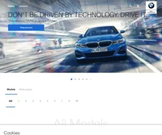 BMW.com.ph(The Official BMW Philippines website) Screenshot