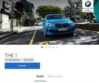 BMW.com.tr(BMW Türkiye resmi web sitesi) Screenshot