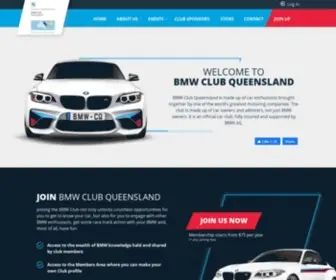 BMWCQ.com.au(BMW Club Queensland) Screenshot