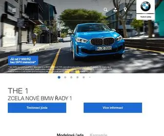 BMW.cz(Česká) Screenshot