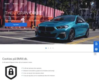 BMW.dk(Find prisvindende luksusbiler her) Screenshot