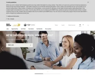BMWgroup.ca(BMW Group Careers) Screenshot