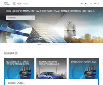 BMWgroup.net(BMW Group) Screenshot