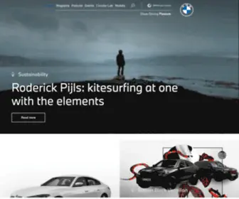 BMwmagazine.com(The international BMW Website) Screenshot