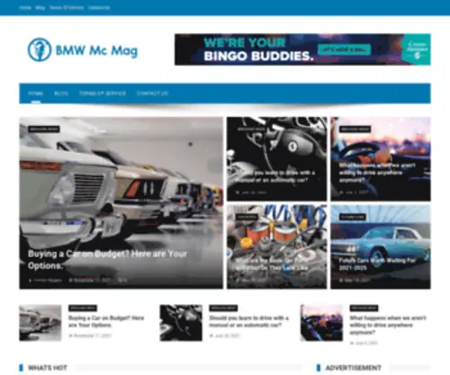 BMWMcmag.com(Your BMW Motorcycle News Source) Screenshot