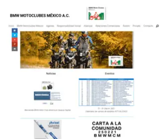 BMwmotoclubesmexicoac.org.mx(BMW MOTOCLUBES MÃXICO A.C) Screenshot