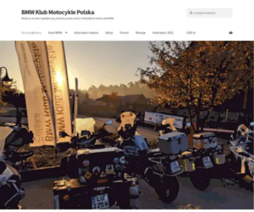 BMwmotoklub.pl(BMW Klub Polska Motocykle) Screenshot