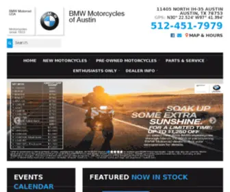 BMwmotorcyclesofaustin.com(BMW Motorcycles of Austin) Screenshot