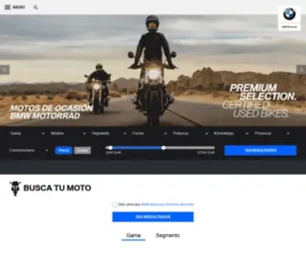 BMwmotorradpremiumselection.es(Motos BMW Motorrad de Ocasión) Screenshot