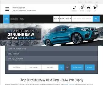 BMwpartsupply.com(BMW Part Supply) Screenshot