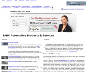 BMwpartx.com(BMW Auto Parts Online) Screenshot