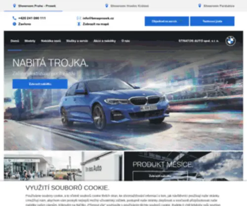 BMWprosek.cz(BMWprosek) Screenshot