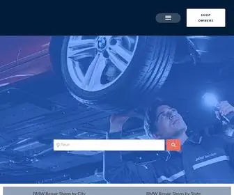 BMwrepairshops.com(BMW Repair Shops) Screenshot