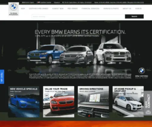 BMwsouthcounty.com(BMW San Diego) Screenshot