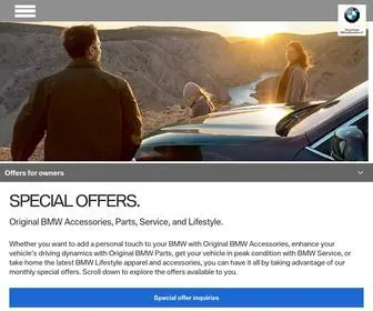BMWspecialoffers.ca(BMW Special Offers) Screenshot