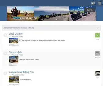 BMWsporttouring.com(BMW Oilhead) Screenshot