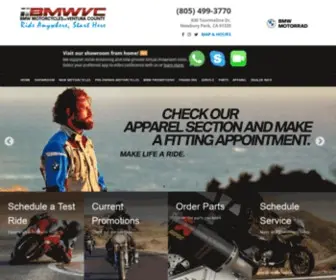 BMwventura.com(BMW Motorcycles of Ventura County) Screenshot