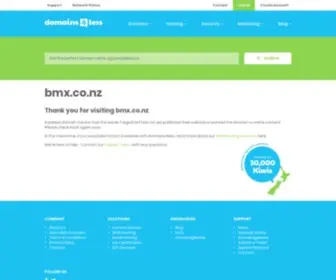 BMX.co.nz(BMX New Zealand) Screenshot