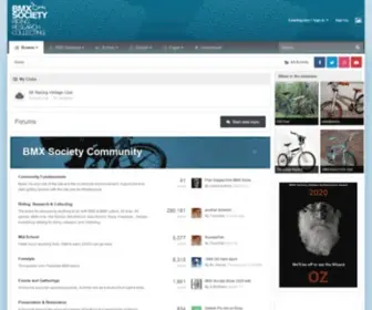 BMxsociety.com(BMX Society community forums) Screenshot