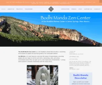 BMZC.org(Bodhi Manda Zen Center) Screenshot