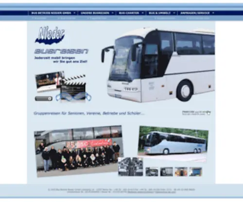 BN-Reisen-Berlin.de(Bus Betrieb Nieder GmbH) Screenshot