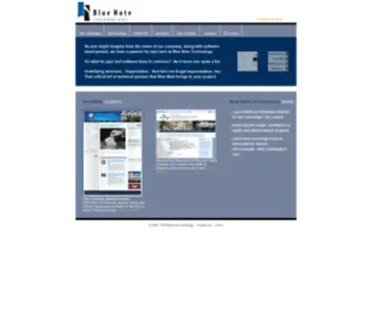 BN-T.com(Blue Note Technology Home) Screenshot