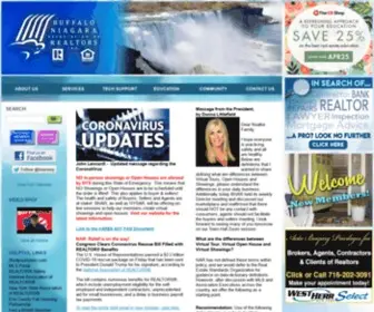 Bnar.org(Buffalo Niagara Association of REALTORS) Screenshot