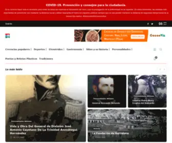 Bnasuhistoriaysugente.com(Modo de mantenimiento) Screenshot