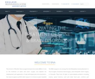 Bnasurg.com(Neurosurgeons) Screenshot