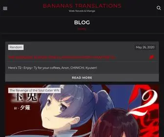 Bnatranslations.com(Web Novels & Manga) Screenshot