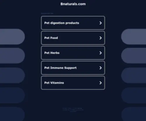 Bnaturals.com(Bnaturals) Screenshot