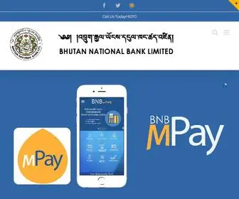 BNB.bt(Bhutan National Bank Limited) Screenshot