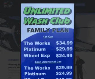 BNbcarwash.com(BnBcar Wash) Screenshot