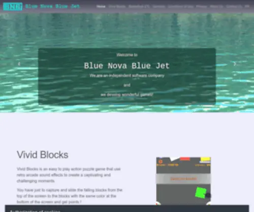 BNBJ.ca(Blue Nova Blue Jet) Screenshot