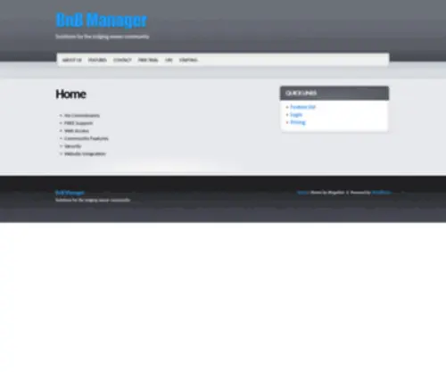 BNbmanager.com(BnB Manager) Screenshot