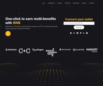BNbminner.com(Miner bnb) Screenshot