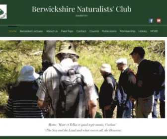 BNC1831.co.uk(Berwickshire Naturalists' Club) Screenshot