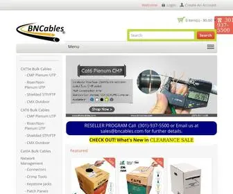 Bncables.com(BNCables®) Screenshot