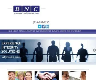 Bncagency.com(BNC Insurance and Risk Advisors) Screenshot