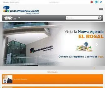 BNC.com.ve(Banco) Screenshot