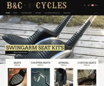 BNCCYcles.com(B&C Cycles Chopper Seats and Chopper Parts) Screenshot