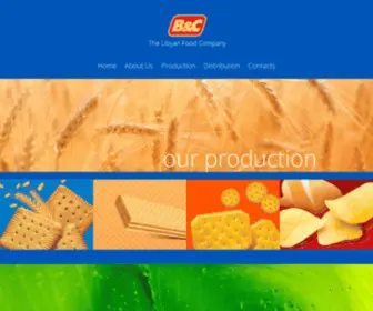 BNcfood.com(The Libyan Food Company) Screenshot