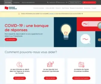 BNCplus.ca(Solutions bancaires aux particuliers) Screenshot