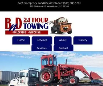 BND24Hourtowing.com(B-N) Screenshot