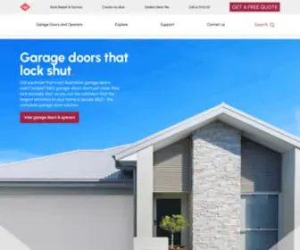 BND.com.au(B&D Garage Doors) Screenshot