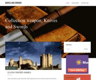 BNDknives.com(Knives and Swords) Screenshot