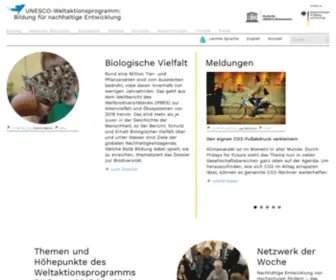 Bne-Portal.de(Bildung f) Screenshot